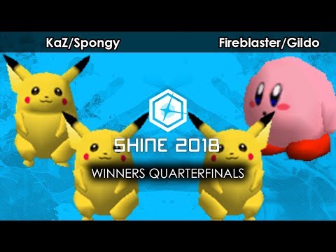 Smash 64: KaZ/Spongy V Fireblaster/Gildo - Shine 2018 Tournament