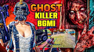 GHOST KILLER IN BGMI | intense 1v4 clutch ☠️😱