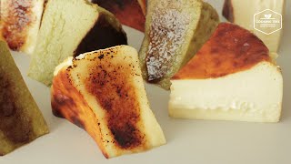 Creme Brulee Basque Burnt Cheesecake Recipe | Green Tea Cheesecake