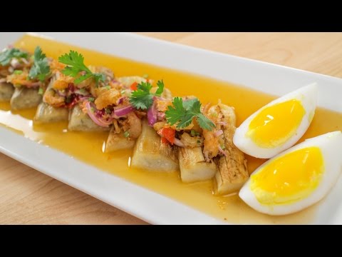 Grilled Eggplant Salad Recipe ยำมะเขือยาว - Hot Thai Kitchen!