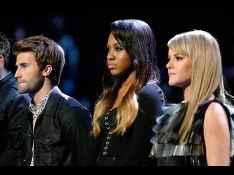 SASHA ALLEN & AMBER CARRINGTON ELIMINATED "THE VOICE" FALL OUT BOY PERFORMS- VOICE CAP
