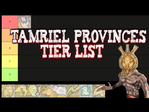 Dagoth Ur Tamriel Provinces Tier List
