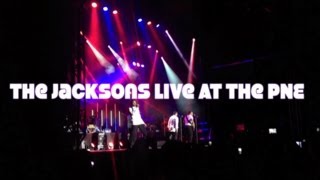 The Jacksons Jackson 5 Medley Live @ The PNE