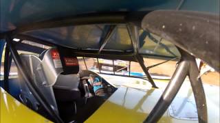 preview picture of video 'Neil Eckhart #7E - WISSOTA Late Model - Olympic Fire Protection In-Car Cam'