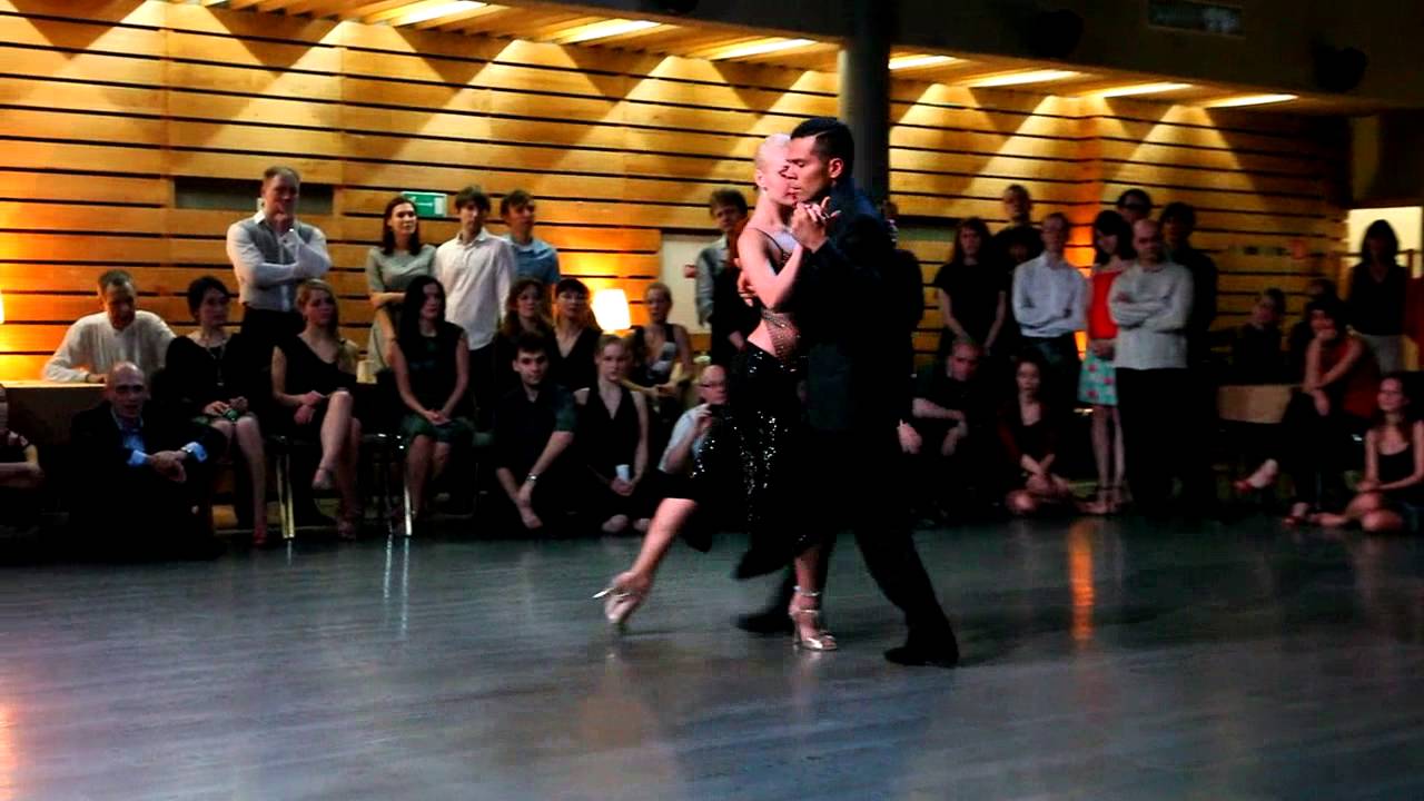 Sebastian Arce & Eleonora Kalganova,1/3, Milonga "Me Gusta", Moscow, Russia, 07.12.2013,