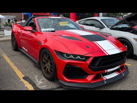Meet the NEW 2025 Shelby Super Snake convertible at Mustang Alley 2025! 