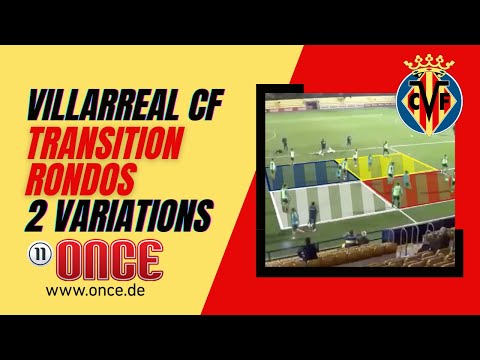 Villarreal CF - transition rondos (2 variations)