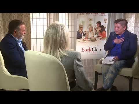 Diane Keaton and Andy Garcia Rock!  I Love This “Book Club” Interview!