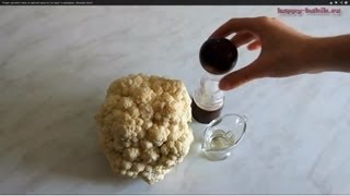 Смотреть онлайн Рецепт детского овощного пюре из цветной капусты