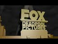 Fox Deadpool Pictures Logo 75Yrs Conjury Sax Style UPDATED