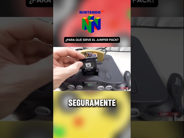 Vídeo relacionado con Risegun Jumper Pack N64 Tarjeta de Memoria de Expansión Memory Jumper Pak Pack para Consola de Juegos 64 N64, Plug and Play, Nero