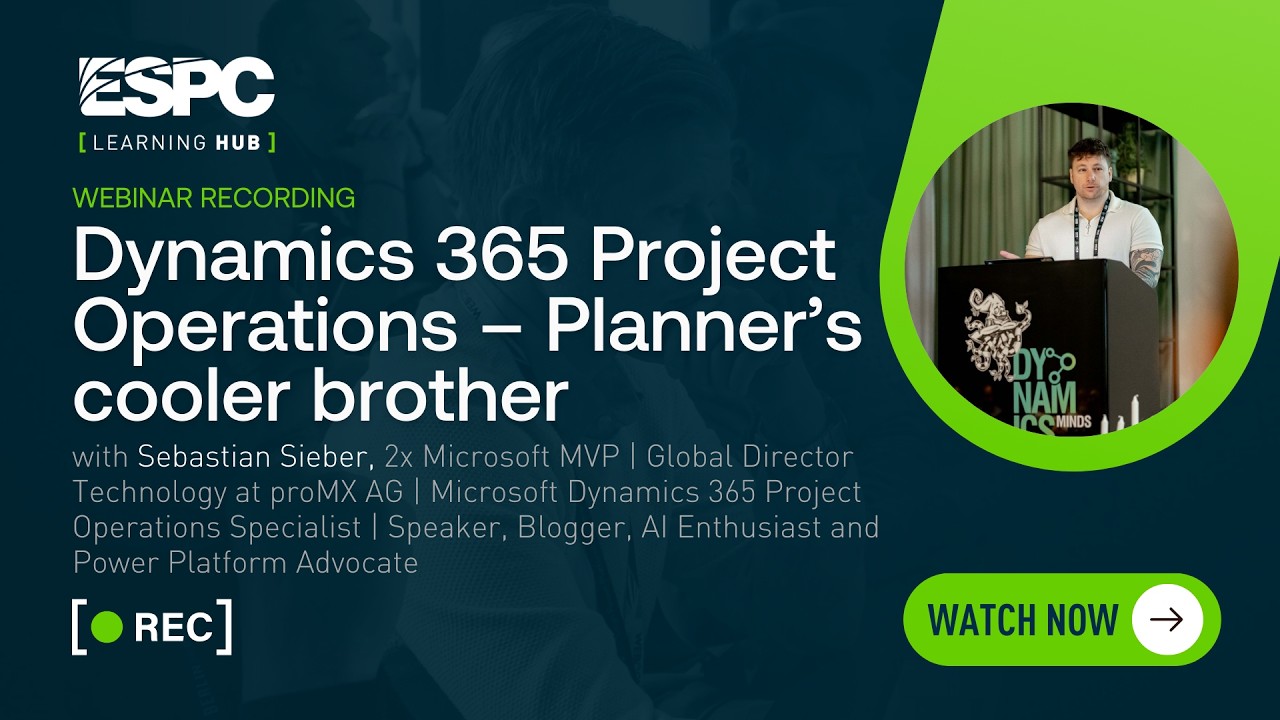 Dynamics 365 Project Operations – Planner’s cooler brother