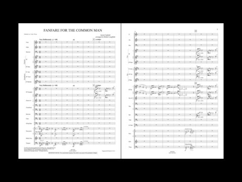Fanfare for the Common Man by Aaron Copland/arr. Robert Longfield