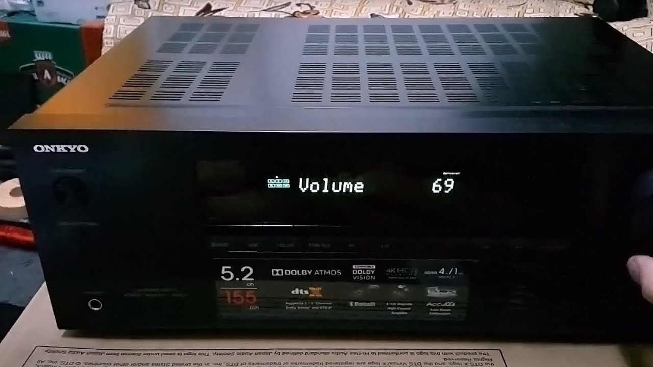 video Amply xem phim Onkyo TX-SR393 chính hãng 0