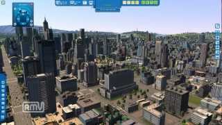 CITIES XL 2012 Gameplay 2.5Million population (No Mod,raw game)
