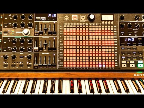 ► Arturia MatrixBrute Session with U-he Repro 5 and Synapse Dune 2