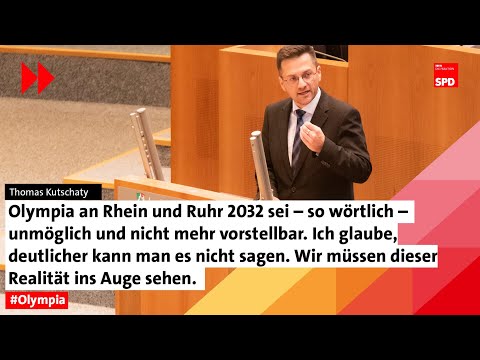 Plenarrede zu "Olympia 2032 in NRW - Der Ministerpräsident muss JETZT handeln" (03.03.2021)