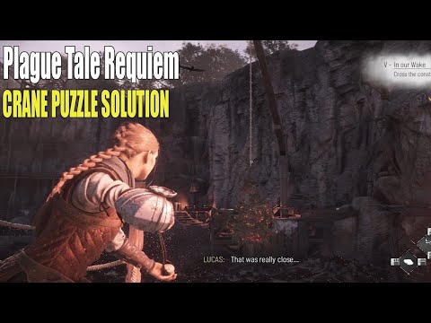 A Plague Tale Requiem - How To Solve Crane Puzzle (In Our Wake Chapter 51)