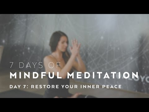 Restore Your Inner Peace with Alissa Kepas - 7 Days of Mindful Meditation