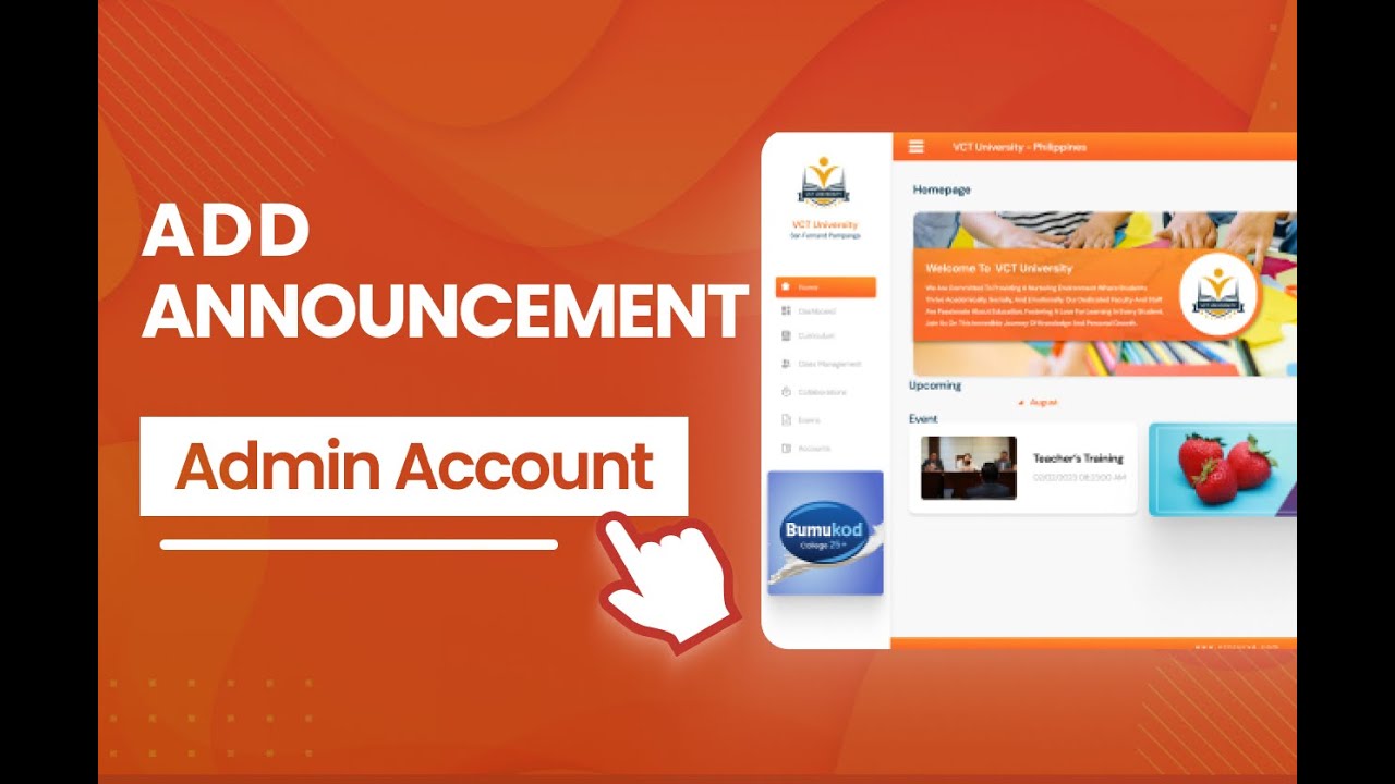 School Admin   Module 4   Add Announcement