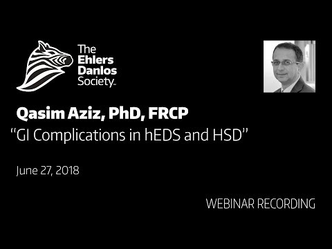 Webinar: GI Complications in hEDS and HSD by Prof. Qasim Aziz