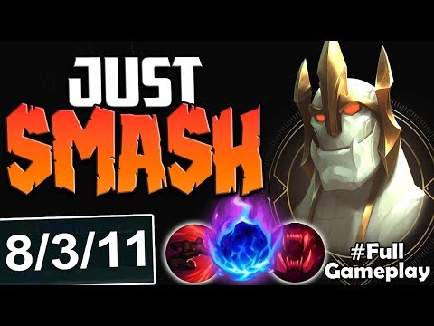 JUST SMASH THEM | BEST WAY TO WIN | Galio vs Irelia Top Lane | Season 8 Ranked Gameplay