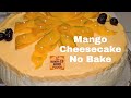 Mango Cheesecake No Bake