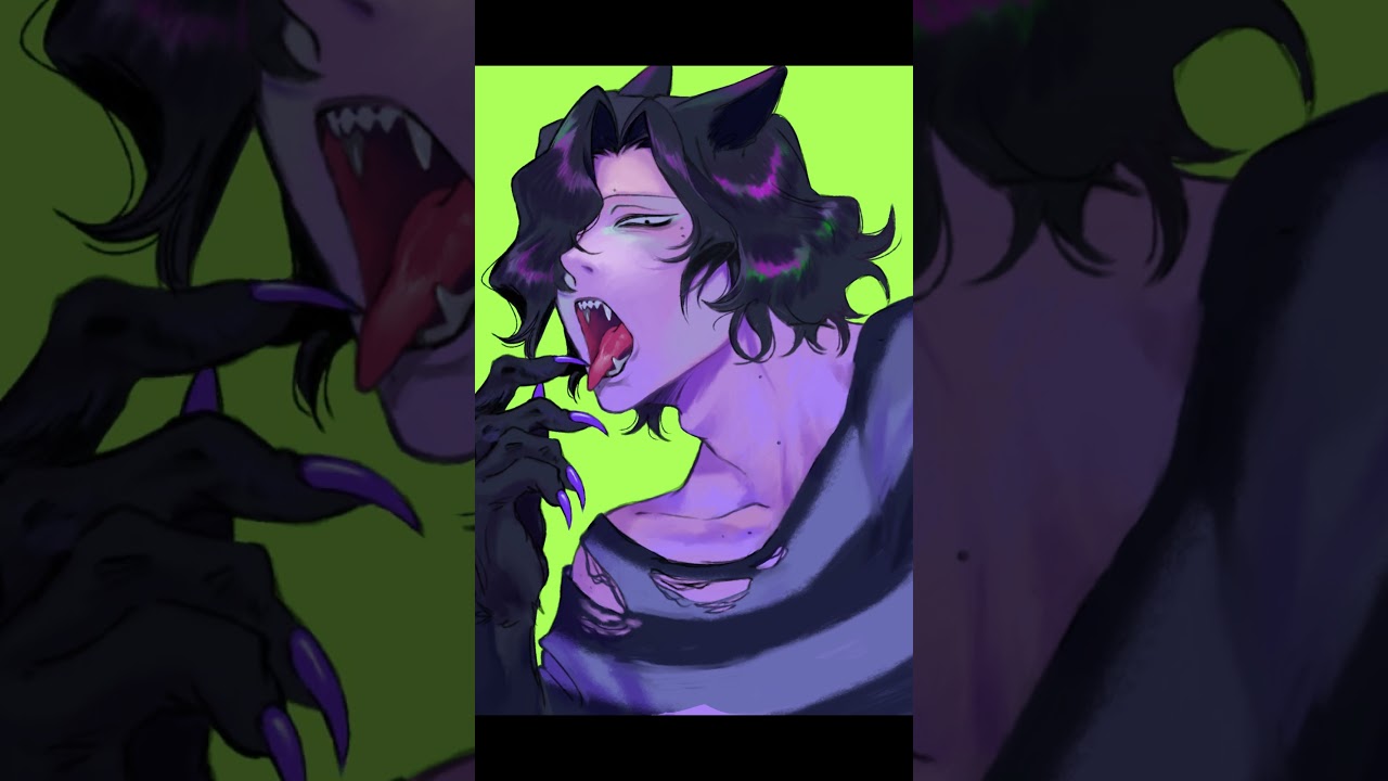 ハロウィン版うちの子描いてみた#描いてみた #ハロウィン