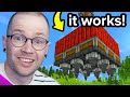 I BUILT MY FIRST MINECRAFT MACHINE Modded Minecraft Part 6