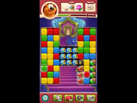 Toon Blast Level 2489 - NO BOOSTERS 🐻🐺🐱 | SKILLGAMING ✔️