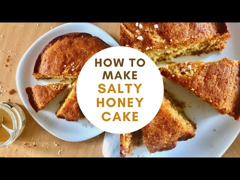 how to make salty honey cake - easy summer cake recipe