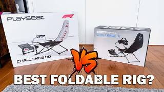 Playseat Challenge X Logitech G vs. Challenge DD F1 | El mejor asiento de carreras plegable