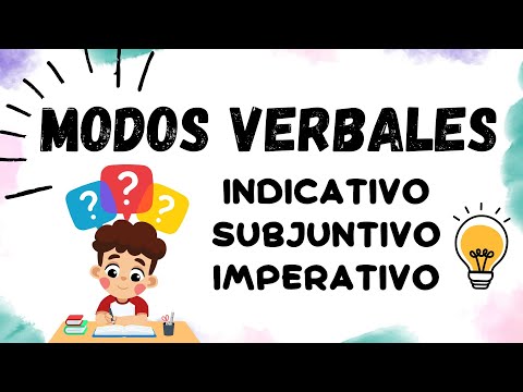 🚀 Modos Verbales: INDICATIVO, SUBJUNTIVO e IMPERATIVO Explicados ✅📙