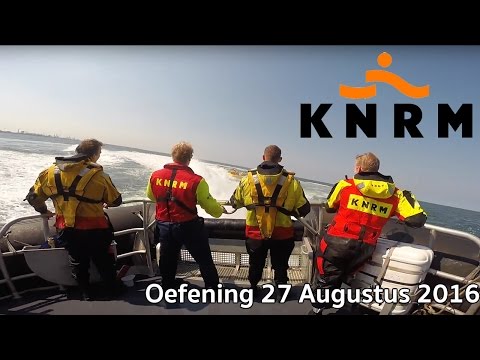 KNRM Hoek van Holland - Oefening zaterdag 27 08 2016