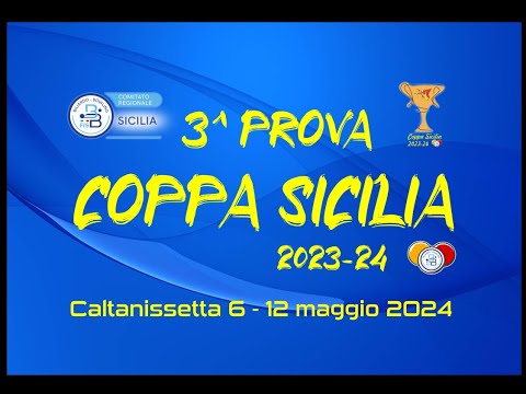 3^ PROVA COPPA SICILIA 2023/24 - Muratore Salvatore VS Quattrocchi Giovanni