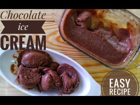 വെറും 4 ചേരുവകൾ  കൊണ്ട് വളരെ എളുപ്പത്തിൽ  ചോക്ലേറ്റ് ഐസ്ക്രീം 😋😋/ Chocolate Ice cream