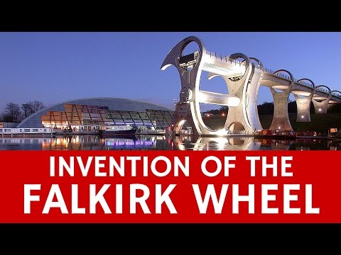 Falkirk Wheel (Rotating Boat Lift) - Engineering Landmark of Scotland