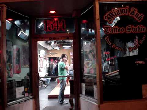 we're at Miami Ink :)