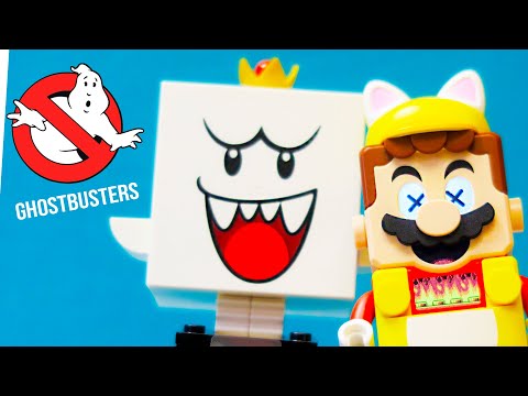МАРИО ОХОТНИК ЗА ПРИВИДЕНИЯМИ! lego Super Mario 71377 Король Бу и двор с призраками