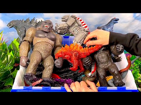 ULTIMATE King Kong Collection! New Rampage, Skull Island, and Godzilla vs Kong Monster Figures!