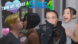 Their First KISS!! - Twin My Heart SIMS 4 Ep. 2