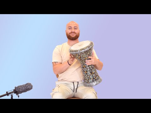 Darbuka Sombaty LUX Blue Pearl Star