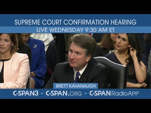 LIVE: Confirmation hearing for Supreme Court nominee Judge Brett Kavanaugh (Day 2)