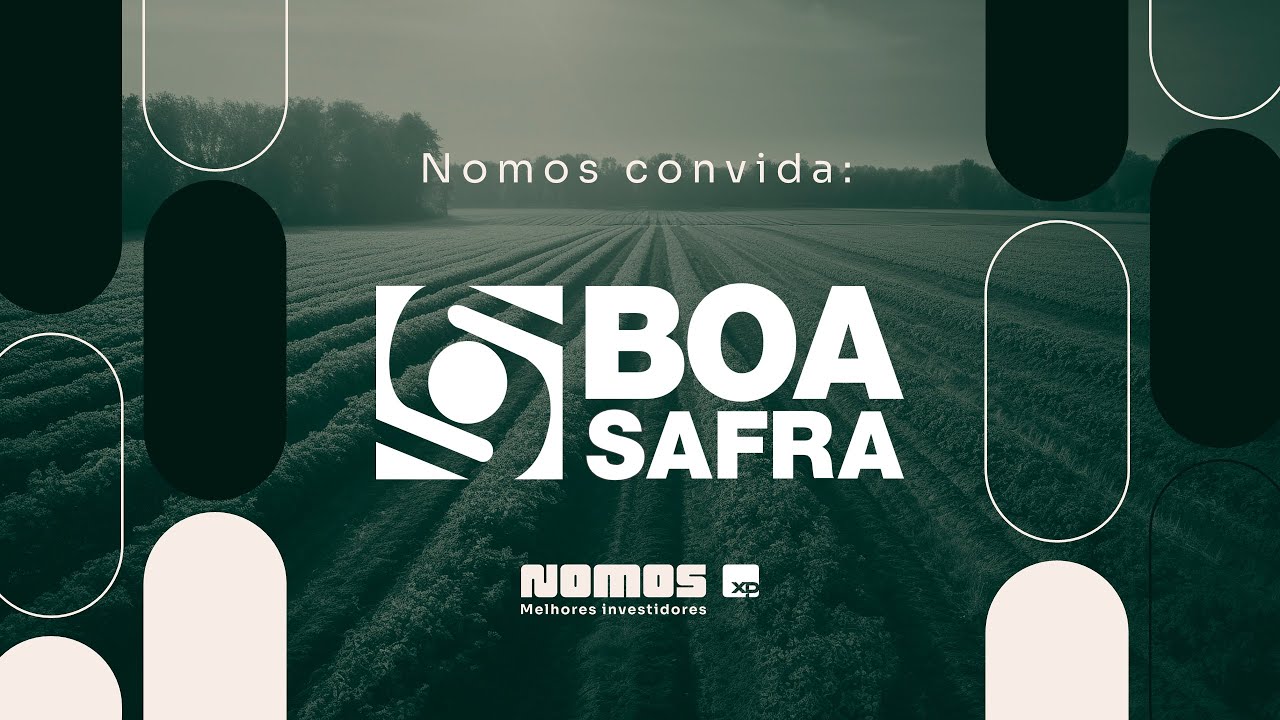 🔴 LIVE | Nomos Convida: Boa Safra (SOJA3)