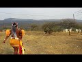 Back View Of A ZULU GIRL WALKING