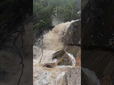 Cachoeira em Bom Jesus da Serra-BA depois da chuva
