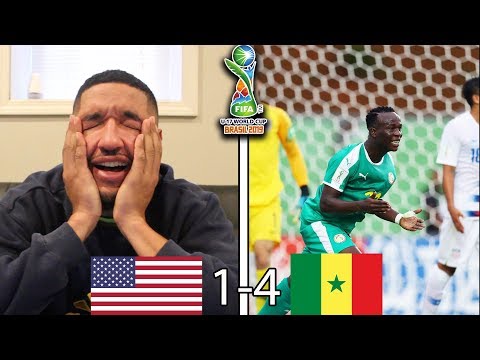 USA U17 ARE BAD!! PAPE SARR FREE KICK! || USA U17 VS SENEGAL U17 REACTION