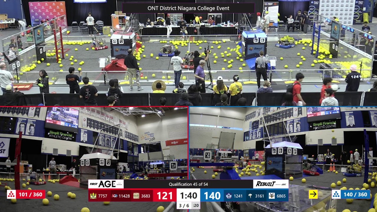 2026 FRC ONT District Niagara College Event Day 1 - Full Field