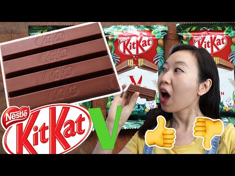 "KIT KAT V" YAY OR NAY? VEGAN KIT KAT TASTE TEST + CHOCOLATE TALK