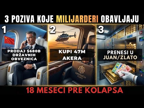 3 poteza koje milijarderi prave pre svakog kolapsa valute (dešava se sada)